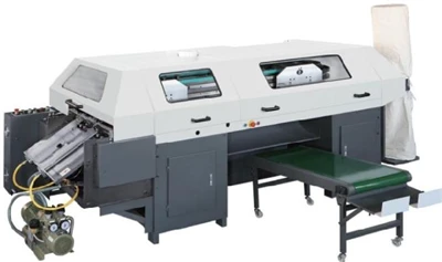 Elliptische EVA-Klebebuchbindemaschine mit 4 Klammern und 2000 Seiten pro Stunde